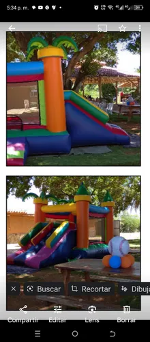 Castillo Inflable Tobogan (Usado)