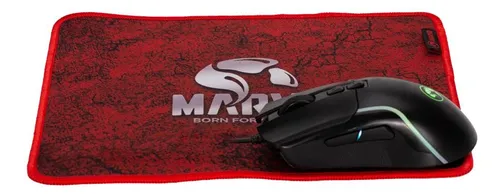 Combo Gamer 4 En 1 Marvo Cm416 Auricular Teclado Mouse Pad C Mouse Negro Teclado Negro