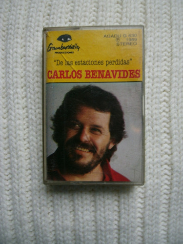 Cassette De Cinta Carlos Benavides. Musica,retro,uruguay.