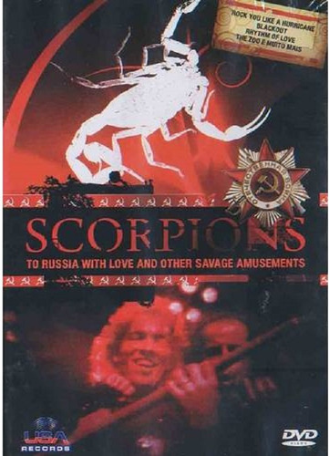 Dvd Scorpions To Russia With Love And Other Savage Amusement