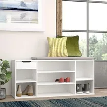 Comprar Zapatero Puff Pie De Cama Recibidor Moderno Tapizado Zp-100