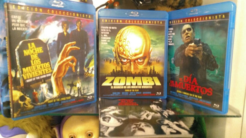 Trilogia Zombie Muertos Vivientes Blu Ray Romero (Usado)