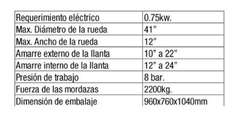 Desarmadora De Neumaticos - Cubiertas Automatica Gomeria