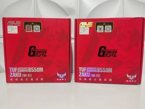 Placa Mãe Am4 Asus Tuf Gaming B550m (wi-fi) Zaku Ii Edition