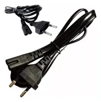 Comprar Kit 20 Cabo De Força Bipolar Tipo 8 Impressora Tv Rádio