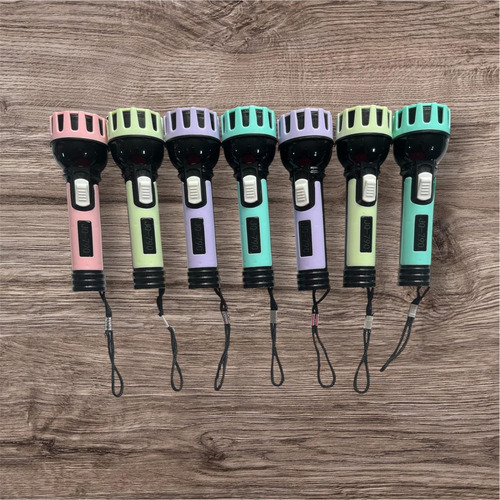 Linterna De Mano Genérica Led Multicolor Portátil 16 Pzs