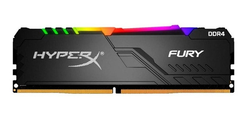 Memoria Ram Gamer Kingston Hyperx Fury 8gb Rgb Ddr4 3600mhz