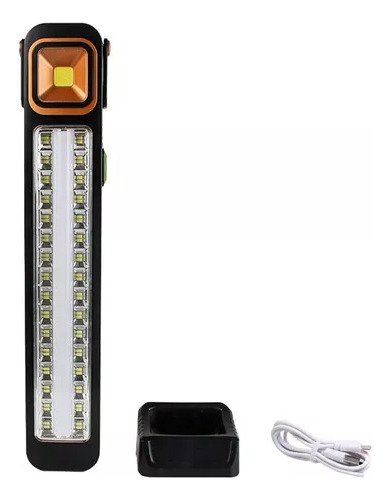 Luz De Emergencia Led Recargable Usb Solar Portatil 32 Leds