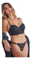 Comprar Tiento 757 Conjunto Bustier Taza Soft Y Cola Less De Microfi