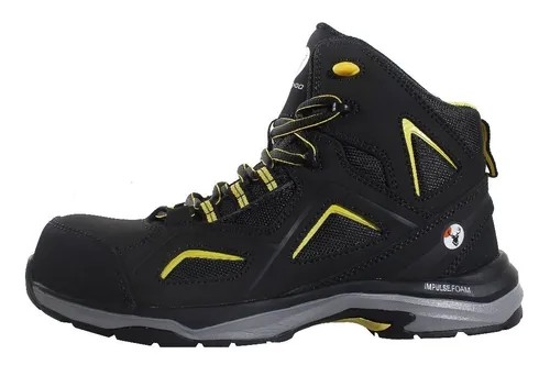 BOTAS DEPORTIVAS DE SEGURIDAD 7714 HOMBRE Talla 25 Color GRIS