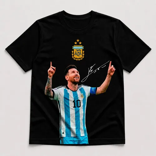 Camiseta Camisa Do Jogador Messi Argentina Camisa 10