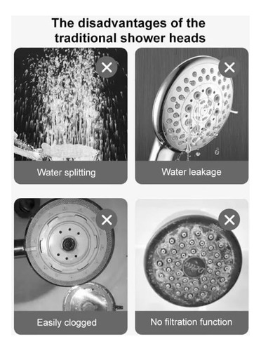Ducha De Masaje Multifuncional Alemana, Ducha De Masaje
