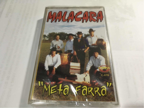 Malacara Meta Farra Cassette Nuevo Original Cerrado