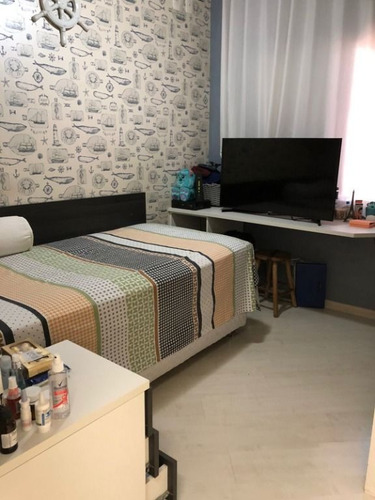 Imagem 16 de 30 de Sobrado No Condomínio Villagio Bologna, 100m², 3 Dormitórios, 1 Suíte, 2 Vagas, Bosque Maia. - So0183