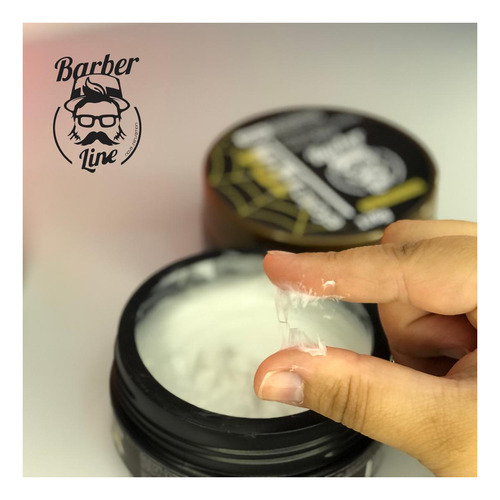 Pomada Modeladora Efecto Telaraña 120g Barber Line