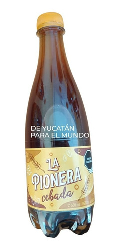 Refresco Sabor Cebada La Pionera Sidra Pino Cristal 500ml
