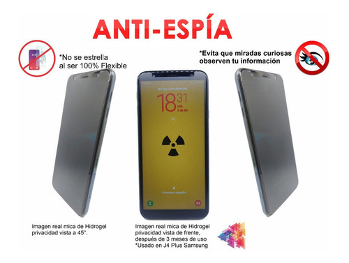 Mica A55 5g Samsung Hidrogel Privacidad/no Cristal
