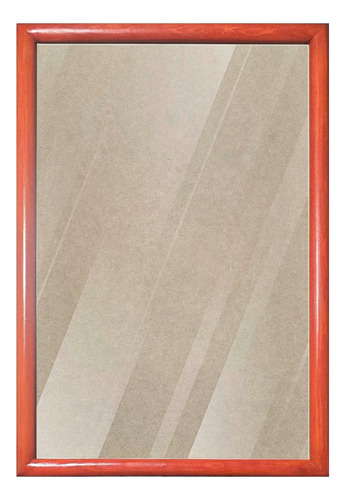 1 Marco De Madera 55x75cm Todo Incluido V. Claro Naranja