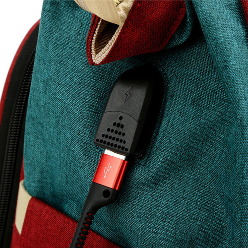 Fs Cuna Portátil Cuna De Viaje Mochila Impermeable