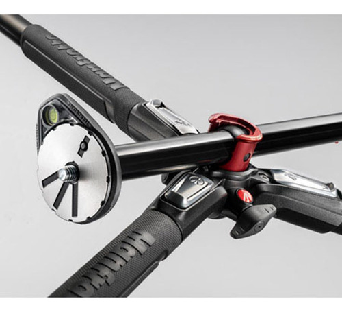 Tripé Manfrotto Mt190xpro4 De Alumínio De 4 Seções, Preto
