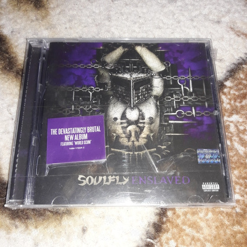 Cd Nacional De Soulfly-enslaved-nuevo