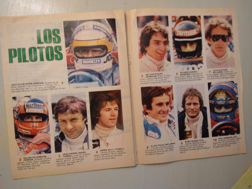 Corsa Programa Del Grand Prix De La Rep Argentina 16 Pag '80 (Usado)