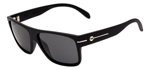 Óculos De Sol Hb Would Matte Black/ Gray Polarized Unico