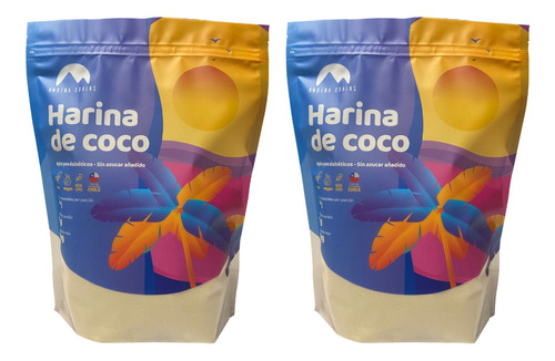 2-pack Harina De Coco 2 Kg