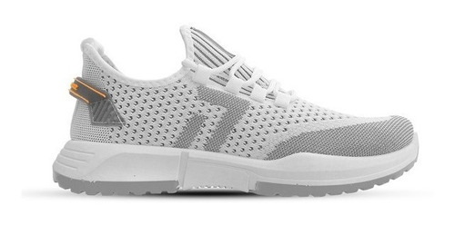 Imagen 4 de 9 de Tenis Casuales Unisex Gris/blanco Tmx