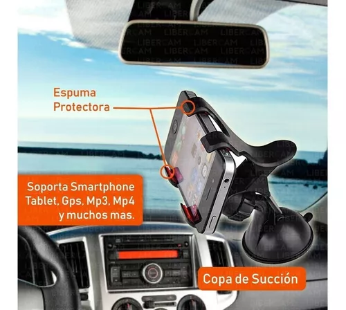 Soporte Auto Gps Universal Porta Celular J5 Moto