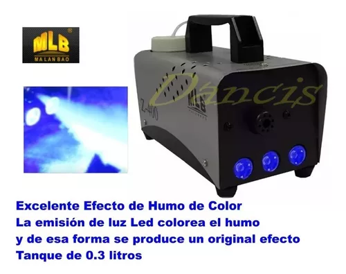 Maquina Humo Mlb Z400 400W Control Remoto