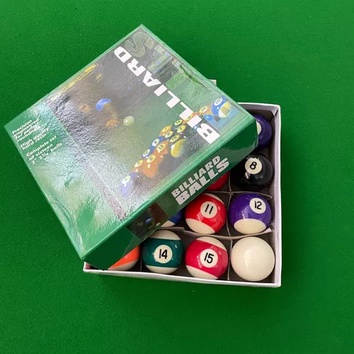 Jogo De Bolas Importadas Billiards Com Leves Defeitos 52,4mm