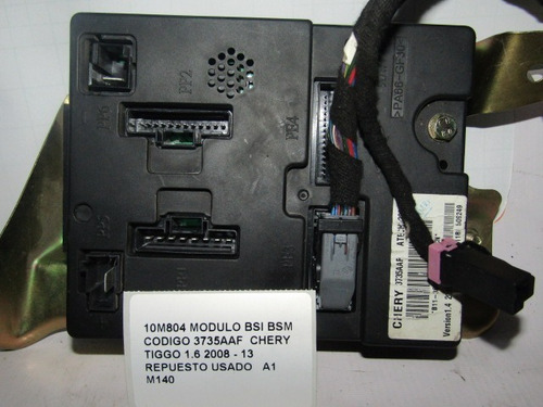 Modulo Bsi Bsm Codigo 3735aaf Chery Tiggo 1.6 2008 - 13 (Usado)