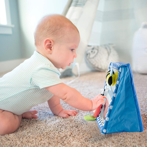 Espejo De Suelo Sassy Tummy Time, Juguete De Desarrollo P...