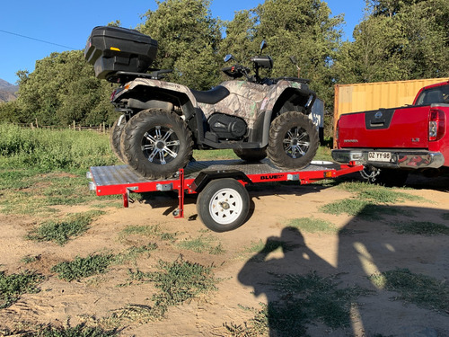 Carro Arrastre Plegable Barandas Atv, 10 Cuotas Sin Interés.