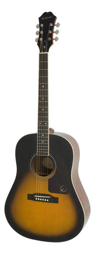 EpiPhone J-45 Studio Vsm Guitarra Acústica Dreadnought Color Sombreado Orientación De La Mano Diestro