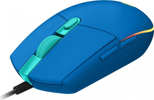 Mouse Gamer Logitech G203 Lightsync Rgb 8,000dpi Usb Azul