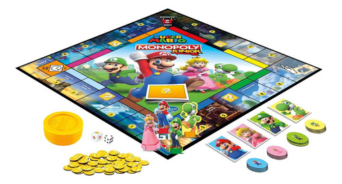 Juego De Mesa Hasbro Monopoly Junior Edición Super Mario