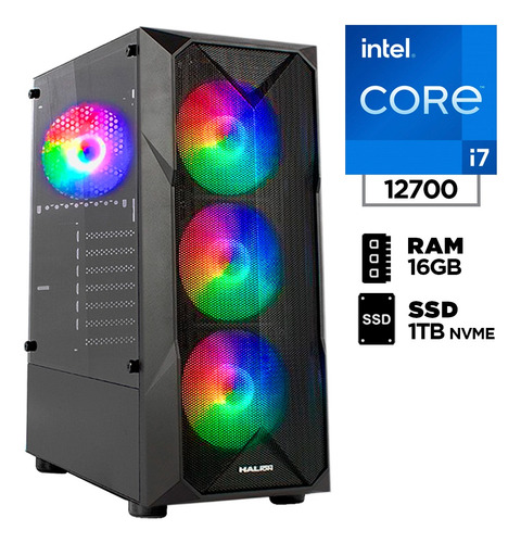 Cpu Core I7 12gen° Ram 16gb Ssd 1tb
