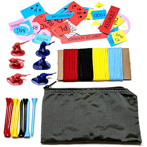 Kit De Modelo De Terreno De Perforacion De Patrullaje Y Bata