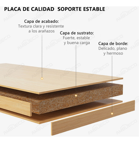 Mueble Para Tv Moderno Mesa 2 Cajon 1 Puerta 140*30*38 Cm Ambueco Morandi Gris