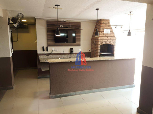 Apartamento Com 2 Dormitórios À Venda, 46 M² Por R$ 200.000 - Residencial Asteca - Loteamento Industrial Machadinho - Americana/sp - Ap0598