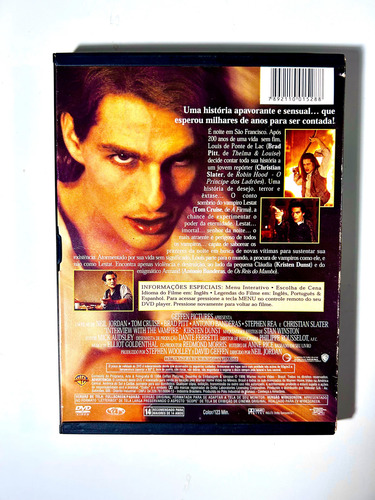 A Lenda - Entrevista Com O Vampiro - 2 Dvd - Tom Cruise