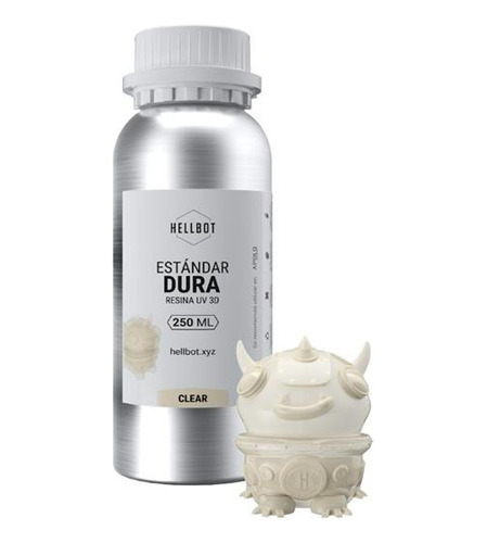 Pack Resinas Hellbot X4 250ml Impresora 3d Standard 1 Litro