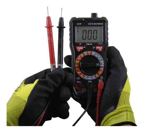 Imagen 7 de 8 de Tester Multimetro Autorango Temperatura Digital Compacto