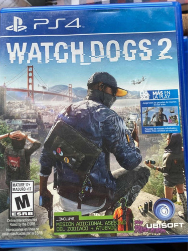 Juego Ps4 Play Station Watch Dogs 2