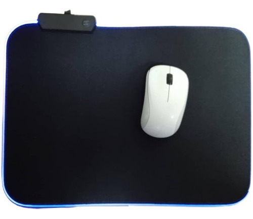 Mouse Pad Alambrico Rgb De 25x35cm 