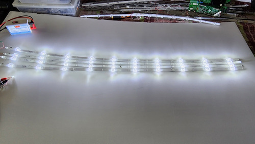 Kit De Leds Hisense Recuperación Modelo 55h6gv