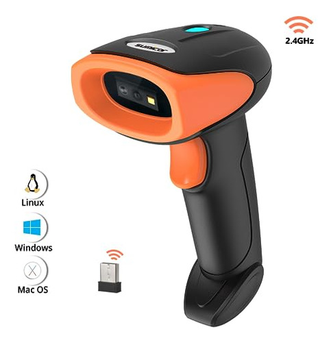 Sumicor Qr Code Scanner Inalmbrico 2d Para Inventarios