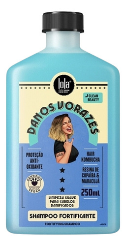 Shampoo Danos Vorazes 250ml Lola Cosmetics